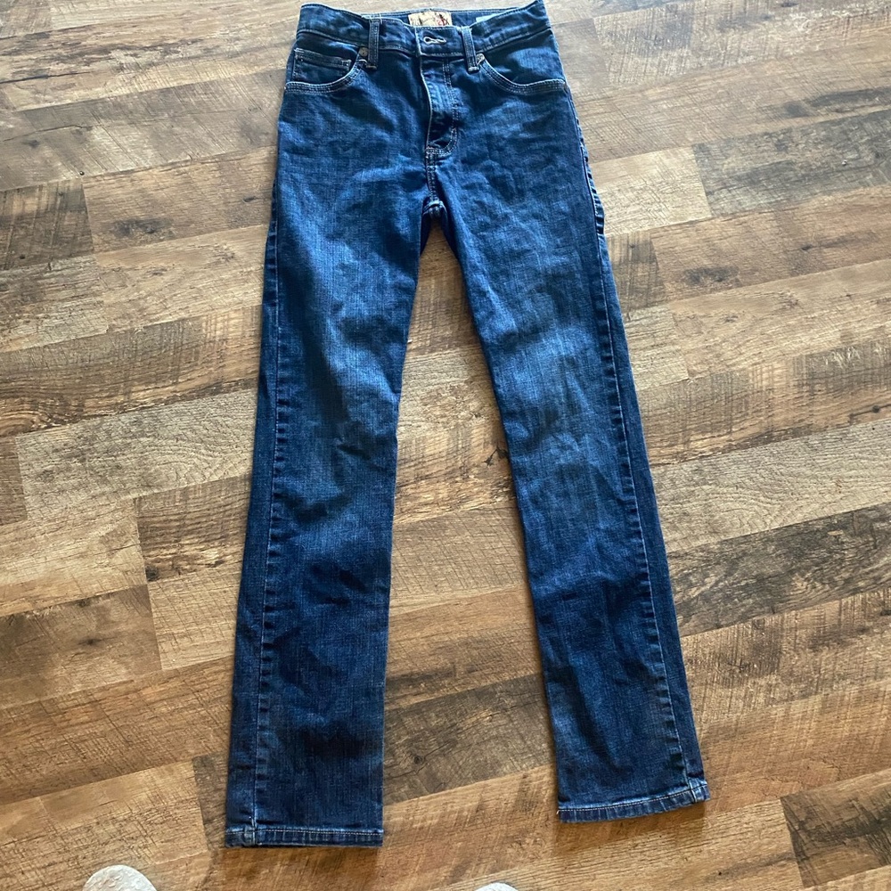 Wrangler 20X - Dark Blue Denim Jeans - Classic Stretch Fit